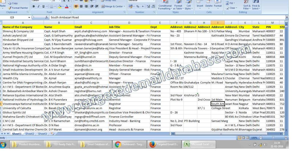 email database of CFOs & email id list of finance heads email database of CFOs & email id list of finance heads