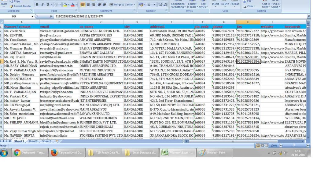 email database of small business owners & email id list of proprietors email database of small business owners & email id list of proprietors